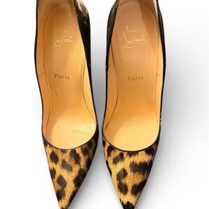 Christian Louboutin Leopard Print Heels